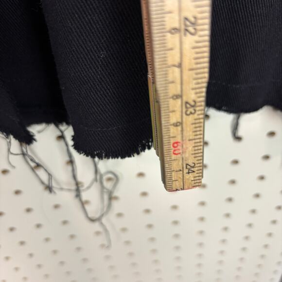 Forever 21 Black Fringe Denim Jacket Western Festival Cowgirl M - Picture 7 of 7